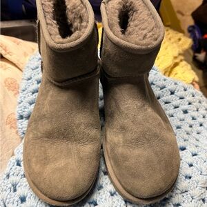 UGG brand Gray ankle bootie